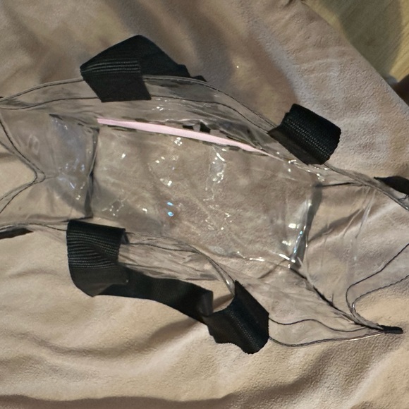 WWE Clear Tote Bag with Black Accents - Picture 7 of 9